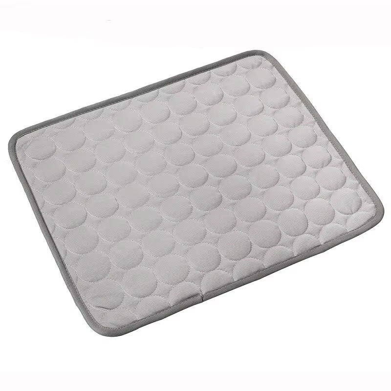 Cooling Pet Ice Mat for Cats and Dogs - Durable Summer Sleeping Pad for Small Pets