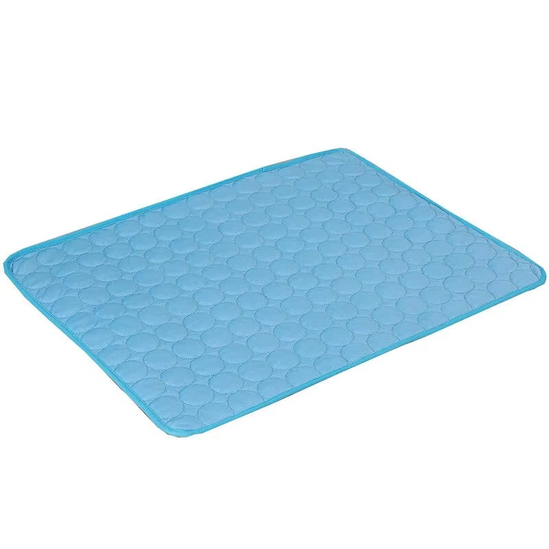 Cooling Pet Ice Mat for Cats and Dogs - Durable Summer Sleeping Pad for Small Pets