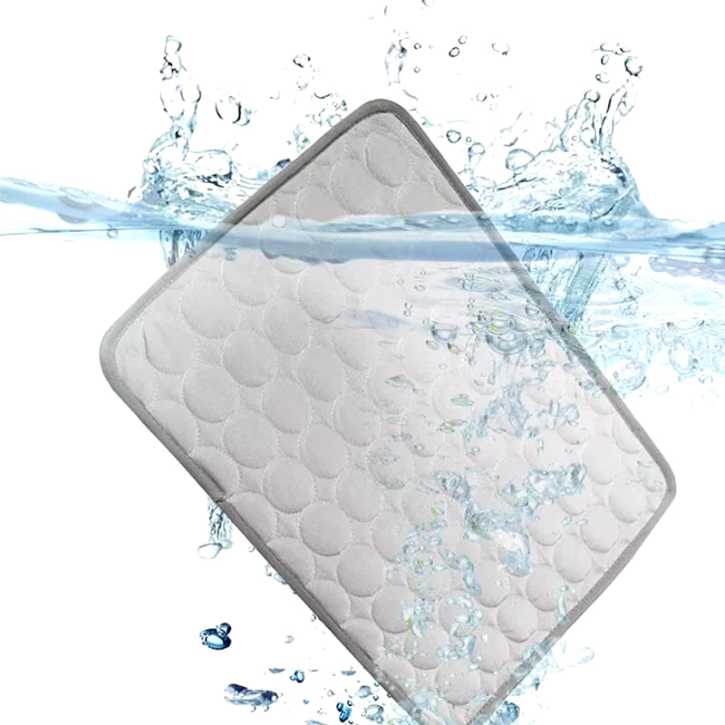 Cooling Pet Ice Mat for Cats and Dogs - Durable Summer Sleeping Pad for Small Pets